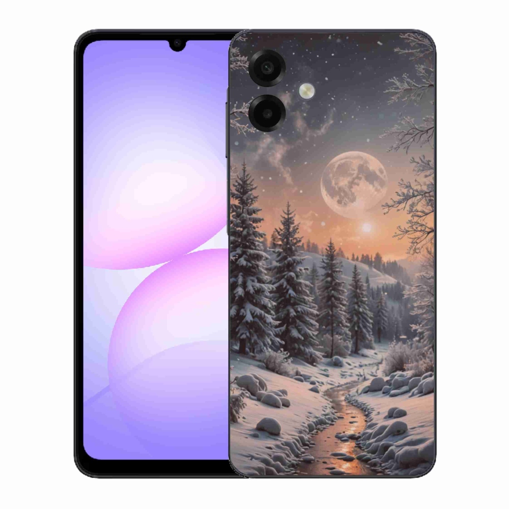 Gélový kryt mmCase na Samsung Galaxy A07 - zimná krajina 2