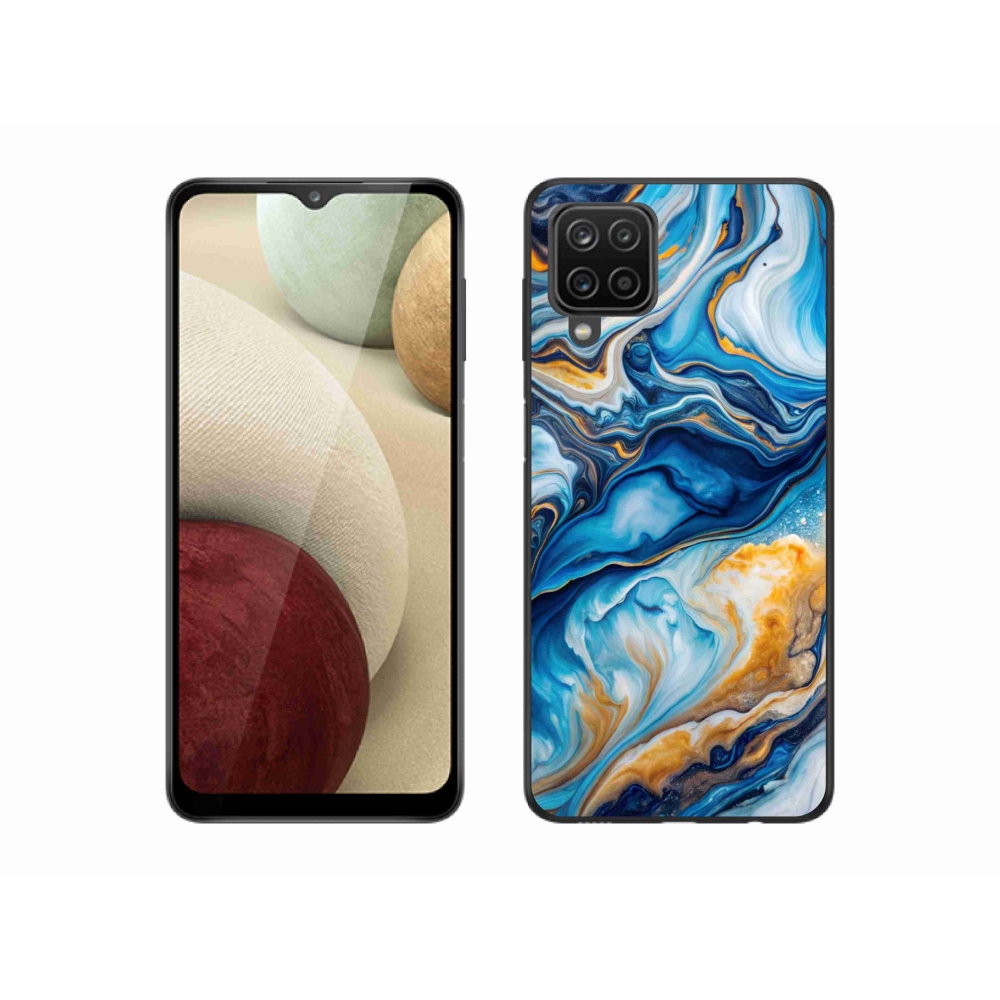 Gélový kryt mmCase na Samsung Galaxy A12 - abstraktný motív 34