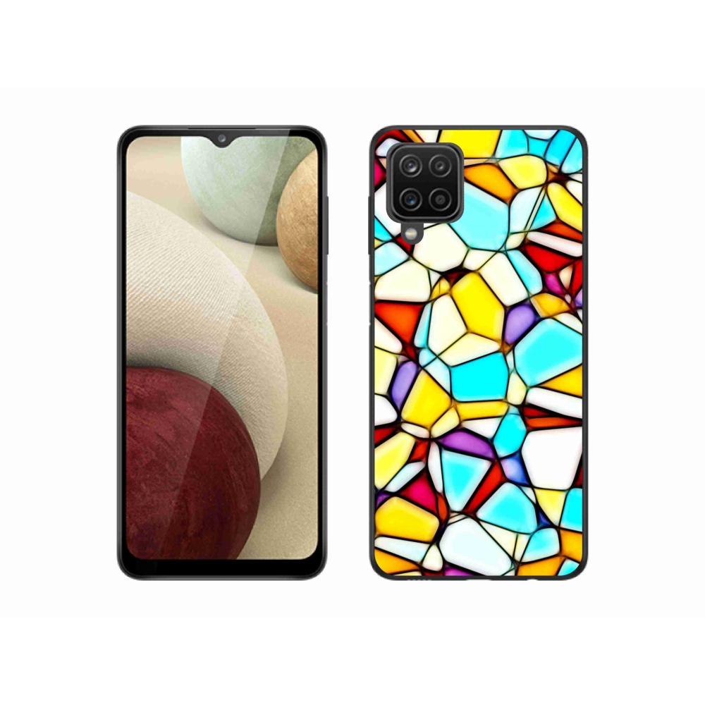 Gélový kryt mmCase na Samsung Galaxy A12 - abstraktný motív 40