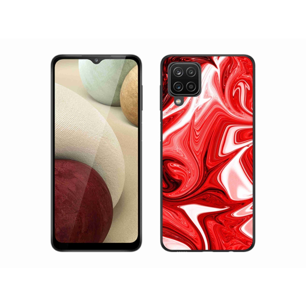 Gélový kryt mmCase na Samsung Galaxy A12 - abstraktný motív 43