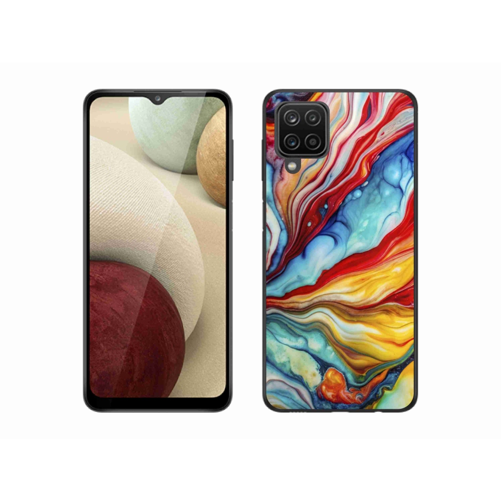 Gélový kryt mmCase na Samsung Galaxy A12 - abstraktný motív 58