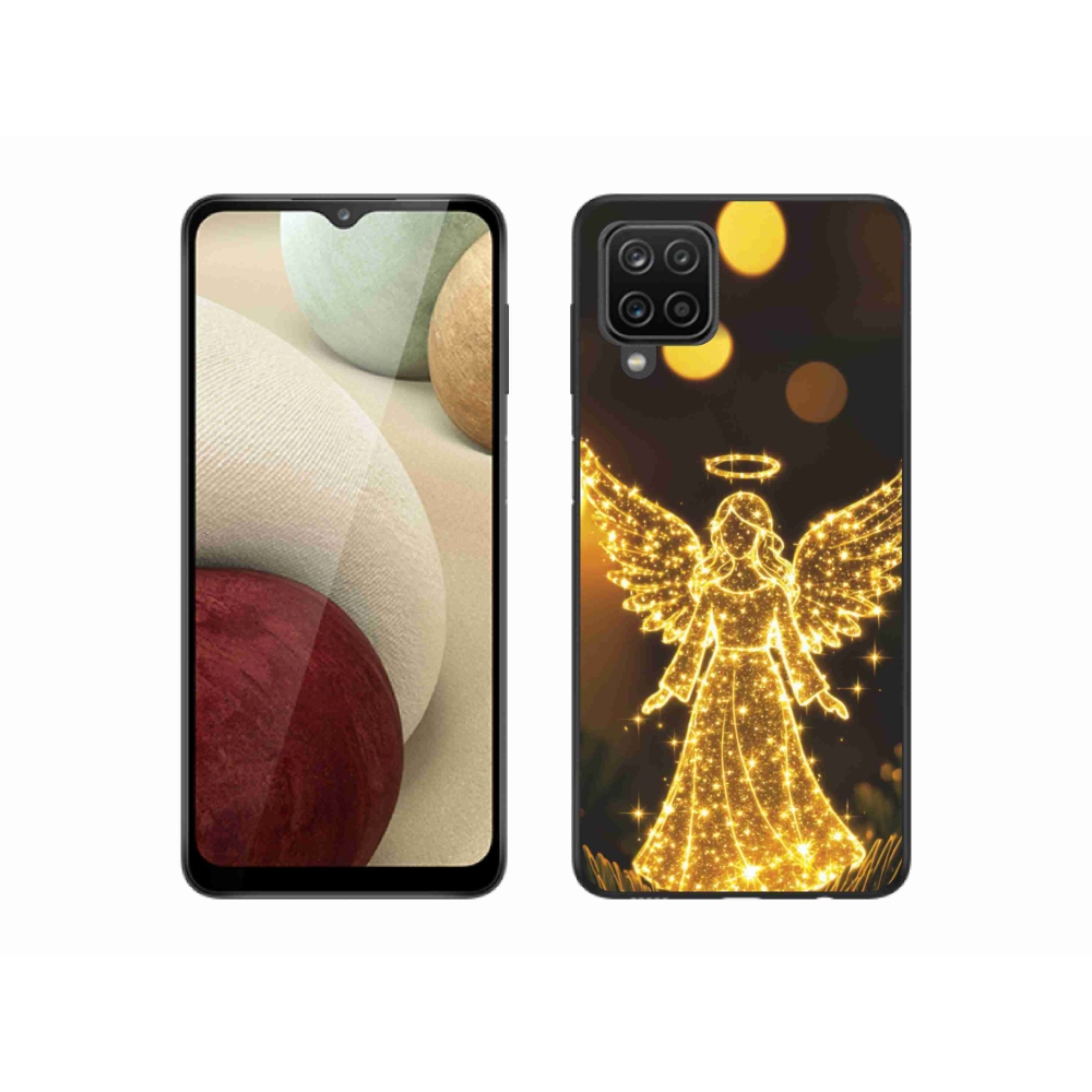 Gélový kryt mmCase na Samsung Galaxy A12 - anjel