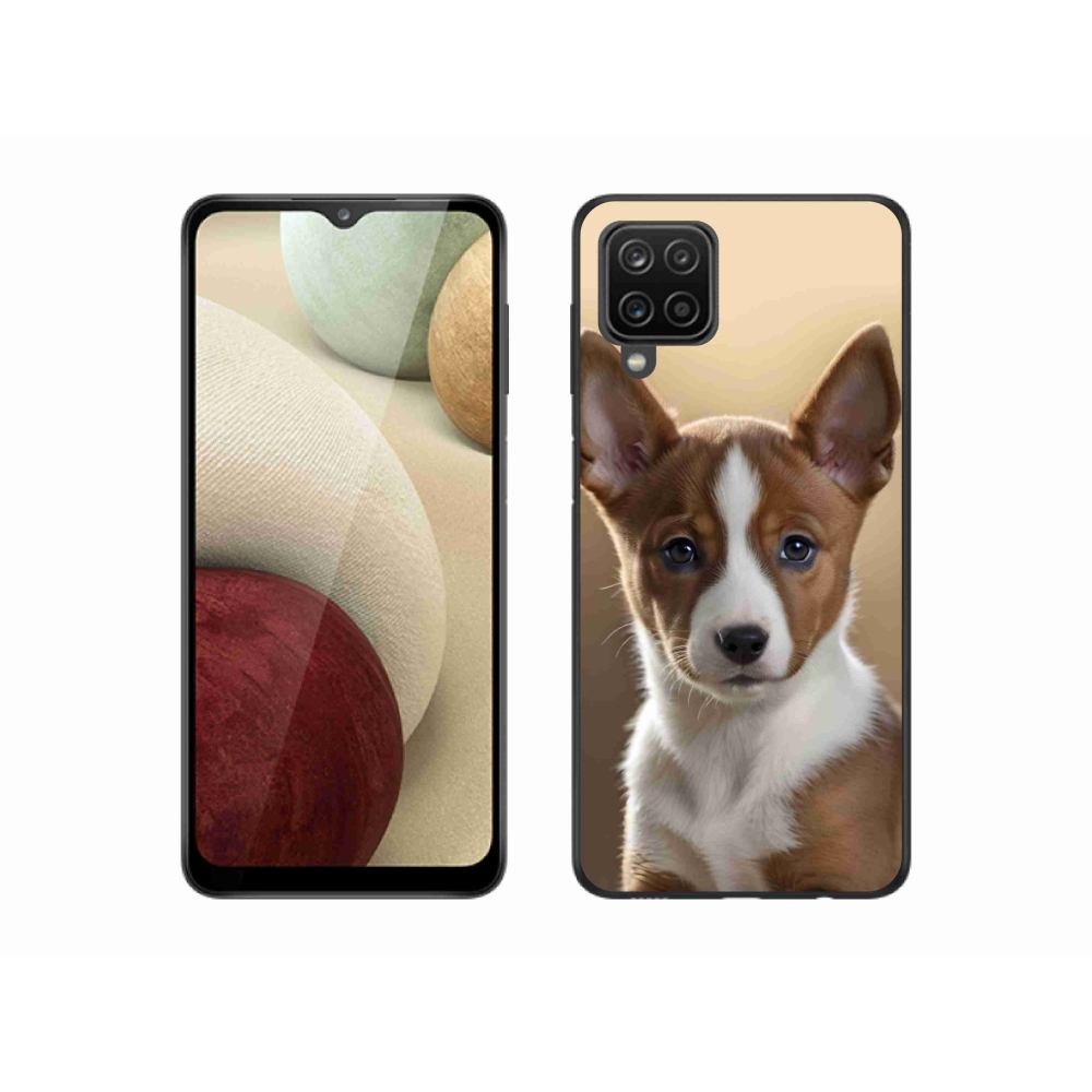 Gélový kryt mmCase na Samsung Galaxy A12 - basenji