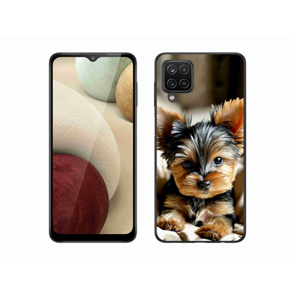 Gélový kryt mmCase na Samsung Galaxy A12 - yorkšír 11