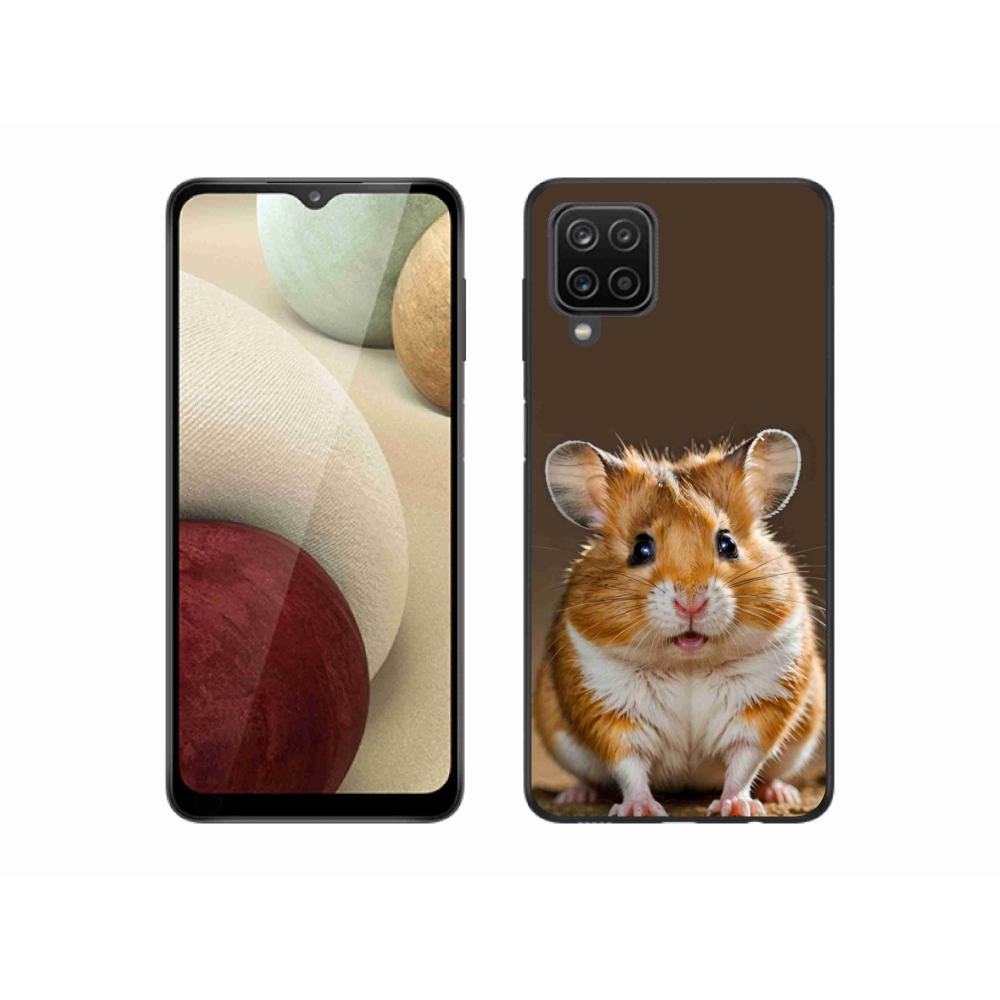 Gélový kryt mmCase na Samsung Galaxy A12 - škrečok