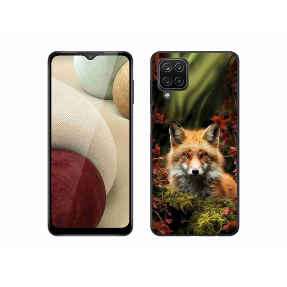Gélový kryt mmCase na Samsung Galaxy A12 - líška v lese