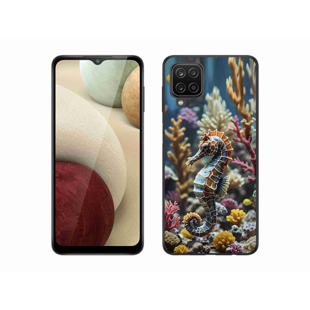 Gélový kryt mmCase na Samsung Galaxy A12 - morský koník 2
