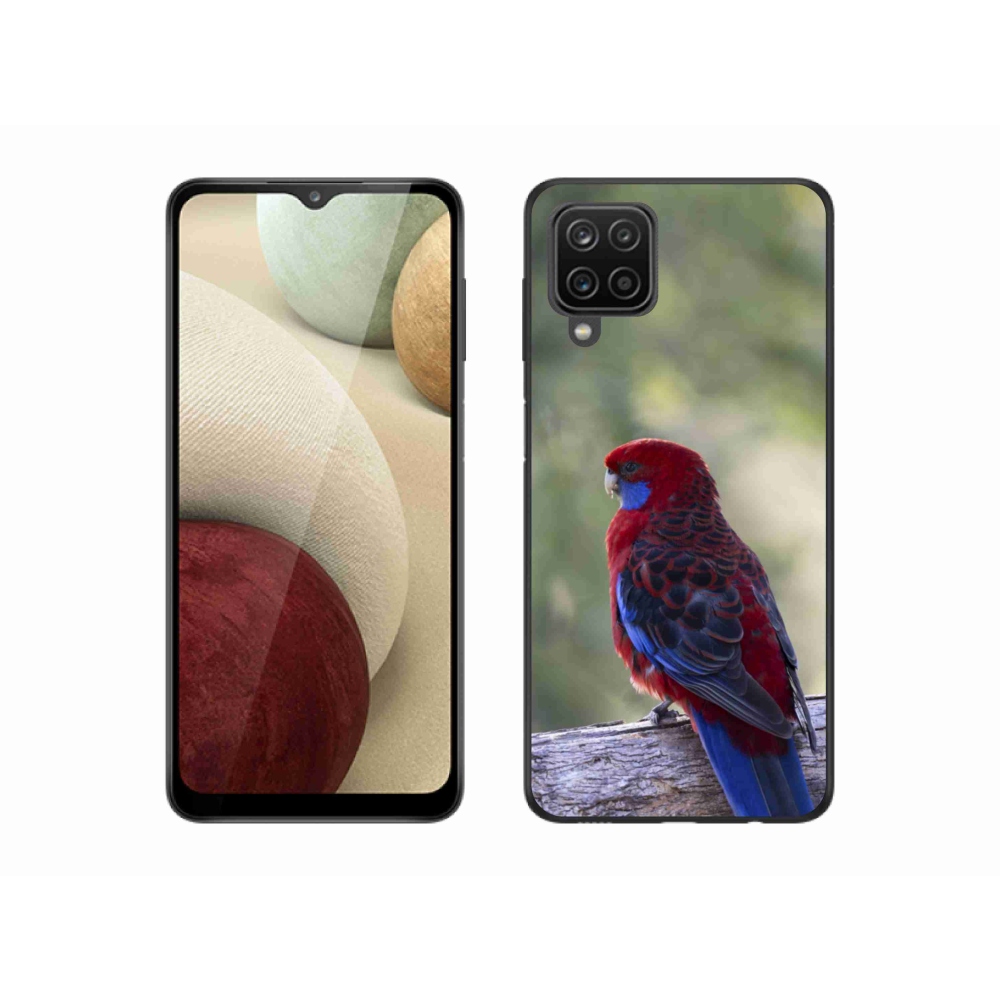 Gélový kryt mmCase na Samsung Galaxy A12 - papagáj rosela