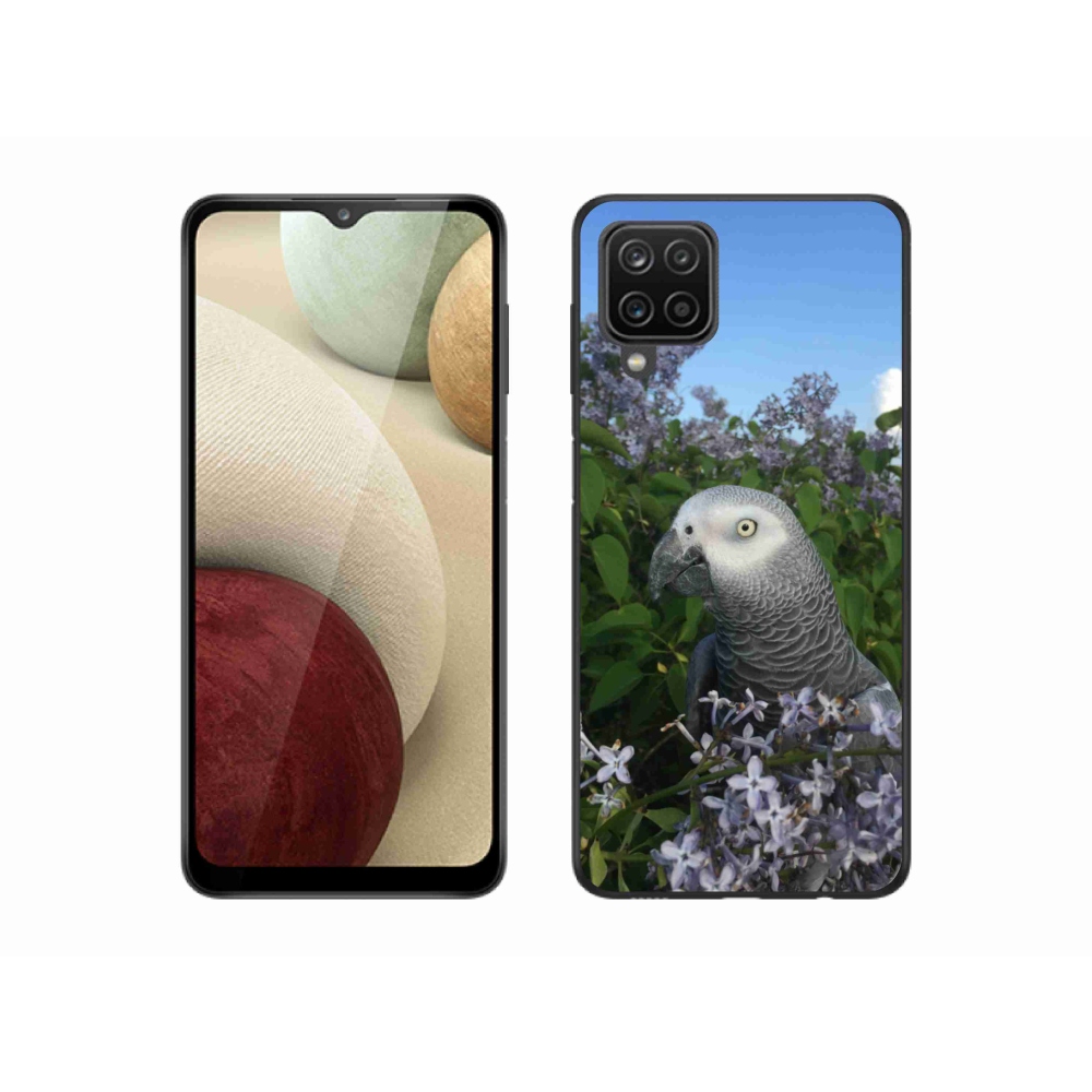 Gélový kryt mmCase na Samsung Galaxy A12 - papagáj žako