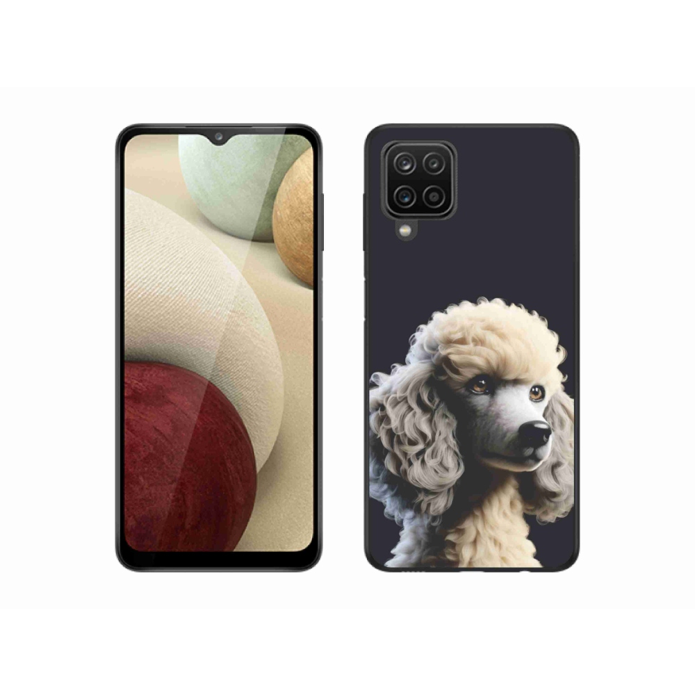Gélový kryt mmCase na Samsung Galaxy A12 - pudel