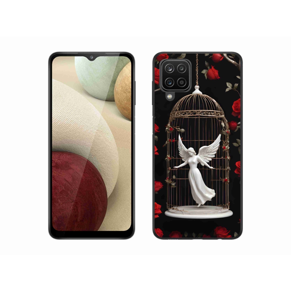 Gélový kryt mmCase na Samsung Galaxy A12 - uväznený anjel