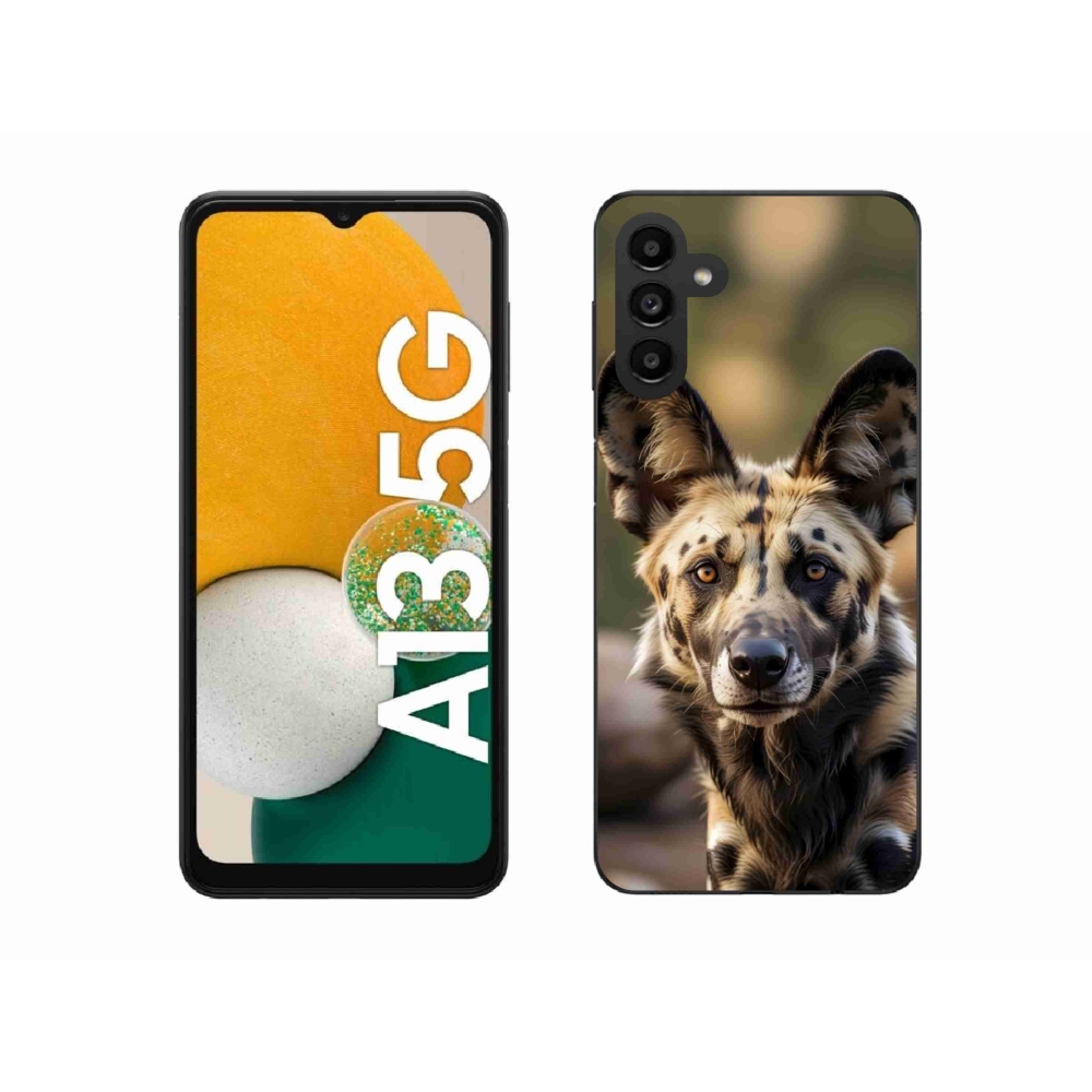 Gélový kryt mmCase Samsung Galaxy A13 5G - africký divoký pes