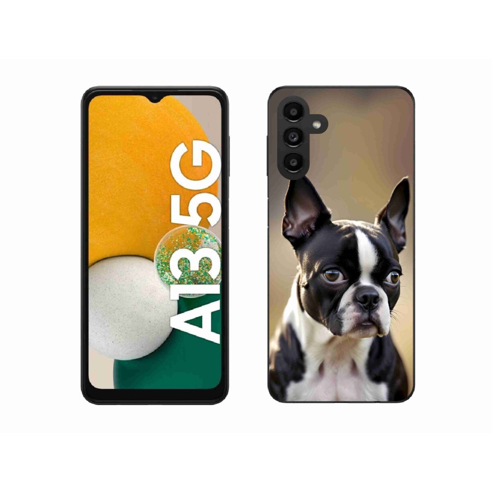 Gélový kryt mmCase na Samsung Galaxy A13 5G - bostonský teriér