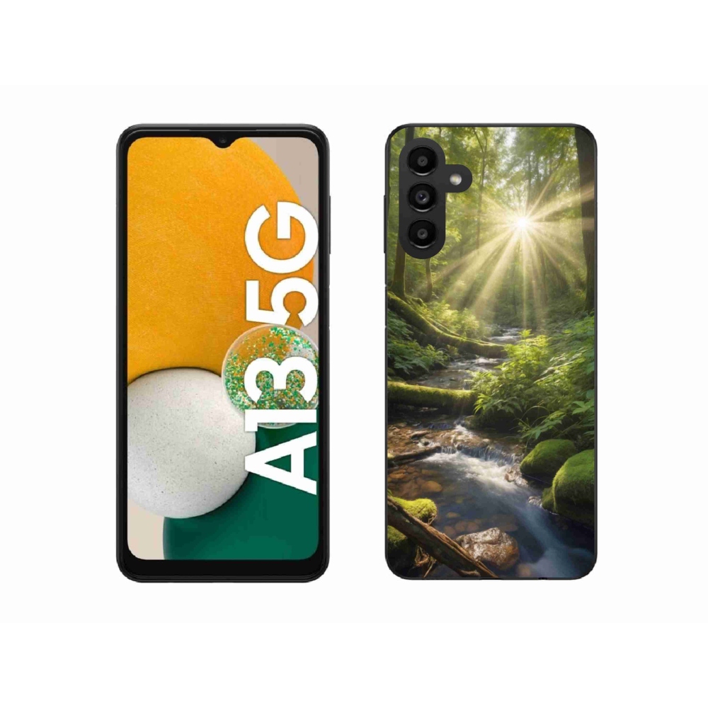Gélový kryt mmCase na Samsung Galaxy A13 5G - hlbina lesa