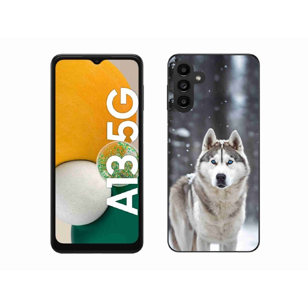 Gélový kryt mmCase na Samsung Galaxy A13 5G - husky 2