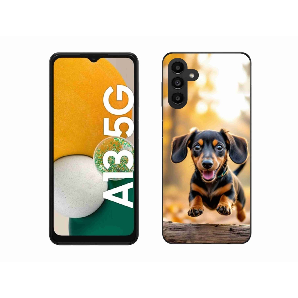 Gélový kryt mmCase na Samsung Galaxy A13 5G - jazvečík 2