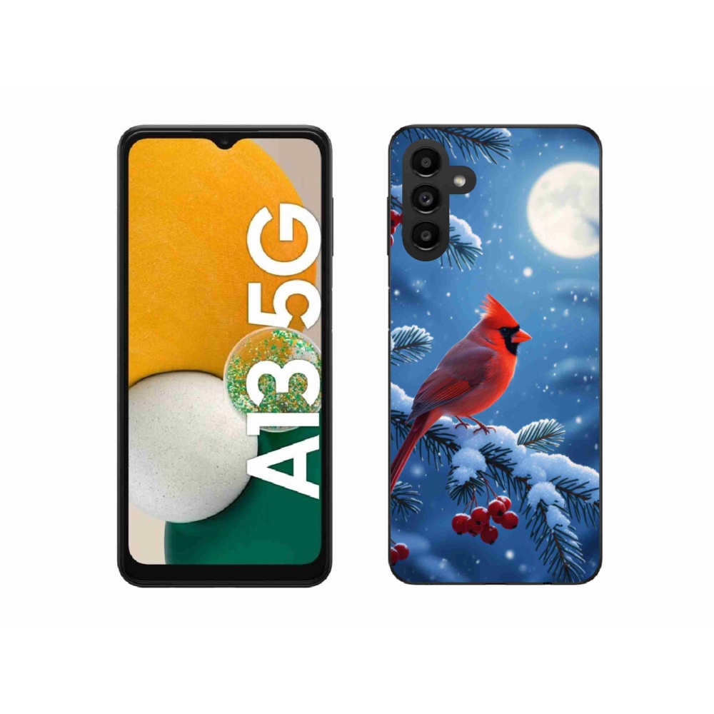 Gélový kryt mmCase na Samsung Galaxy A13 5G - kardinál červený