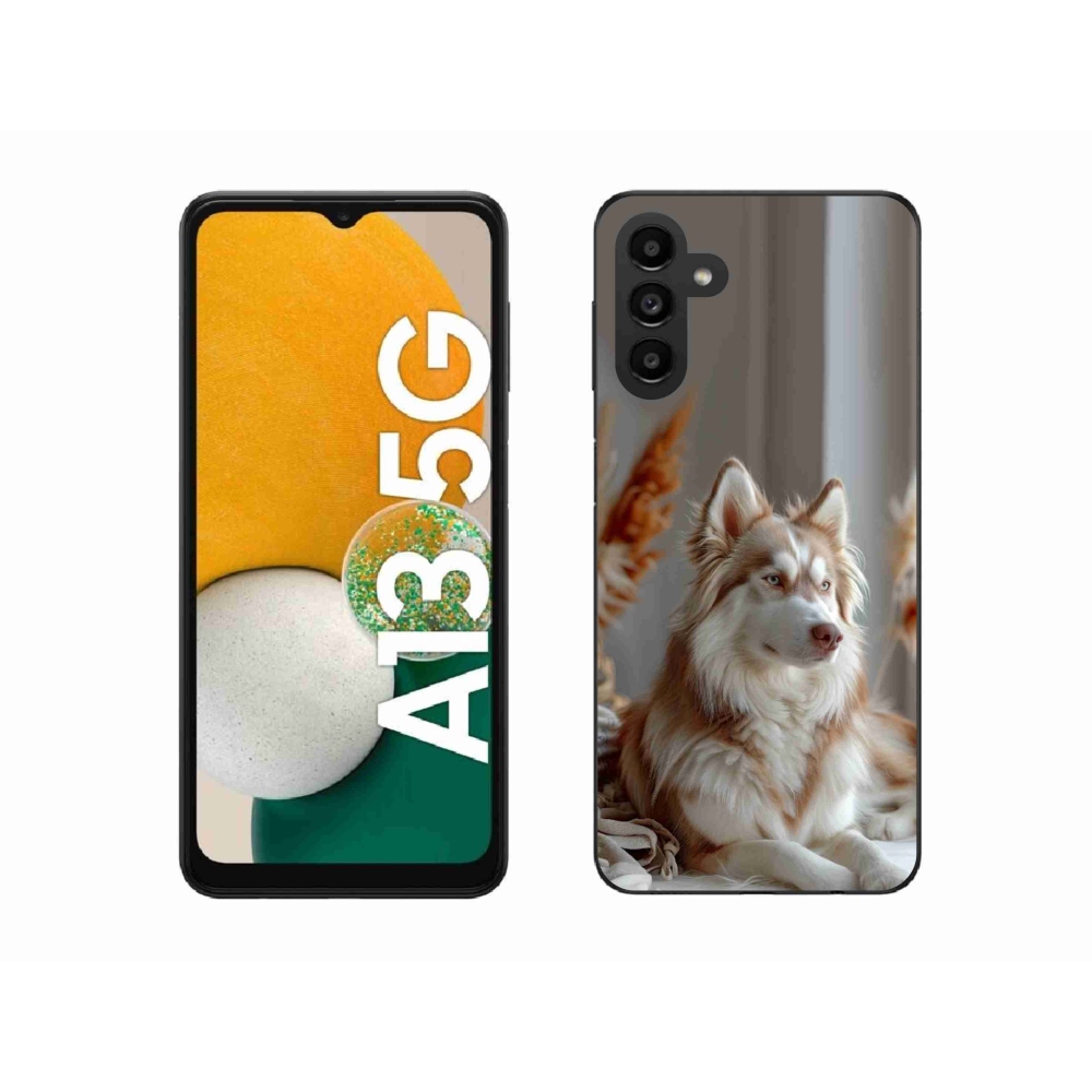 Gélový kryt mmCase na Samsung Galaxy A13 5G - pokojný sibírsky husky