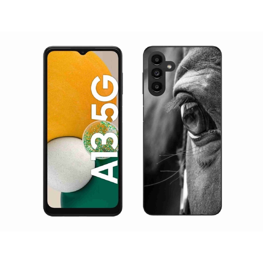Gélový kryt mmCase na Samsung Galaxy A13 5G - konský pohľad