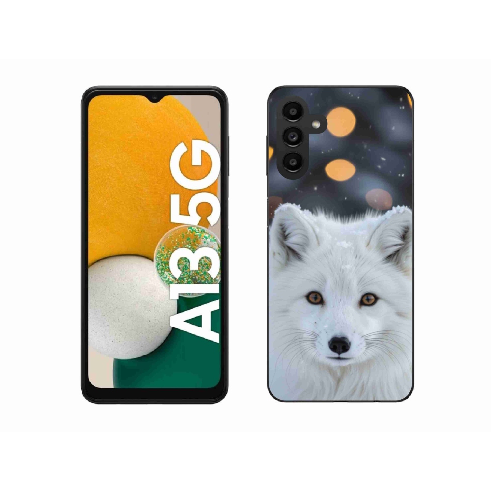 Gélový kryt mmCase na Samsung Galaxy A13 5G - líška polárna