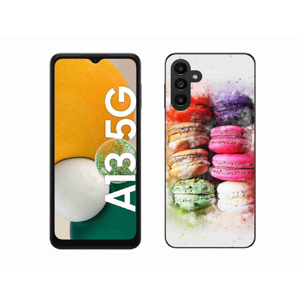 Gélový kryt mmCase na Samsung Galaxy A13 5G - makrónky