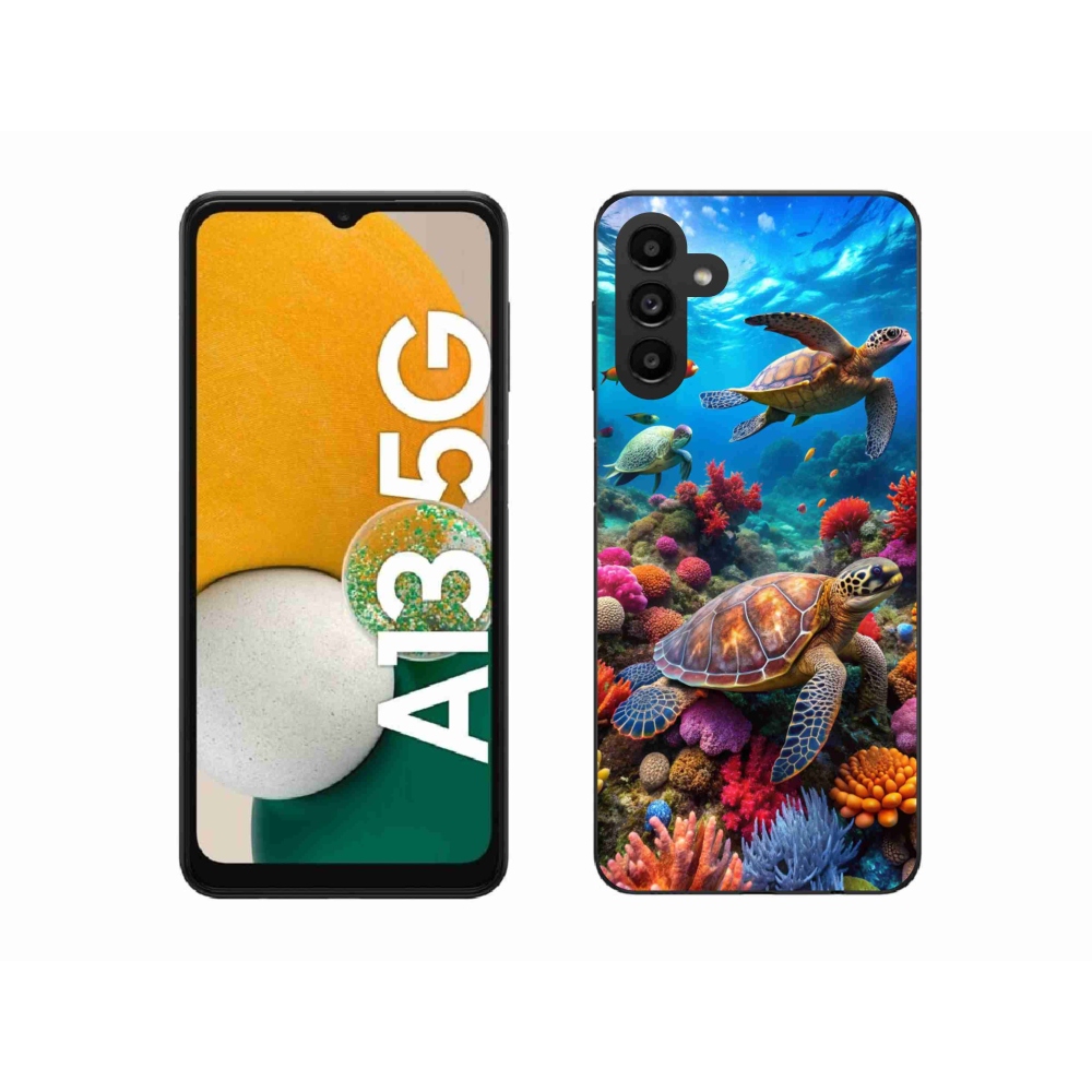 Gélový kryt mmCase na Samsung Galaxy A13 5G - morský svet 2