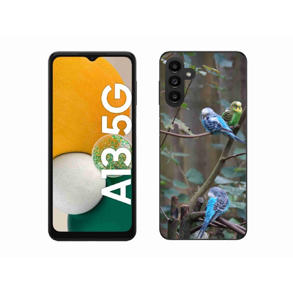Gélový kryt mmCase na Samsung Galaxy A13 5G - papagáje na vetve
