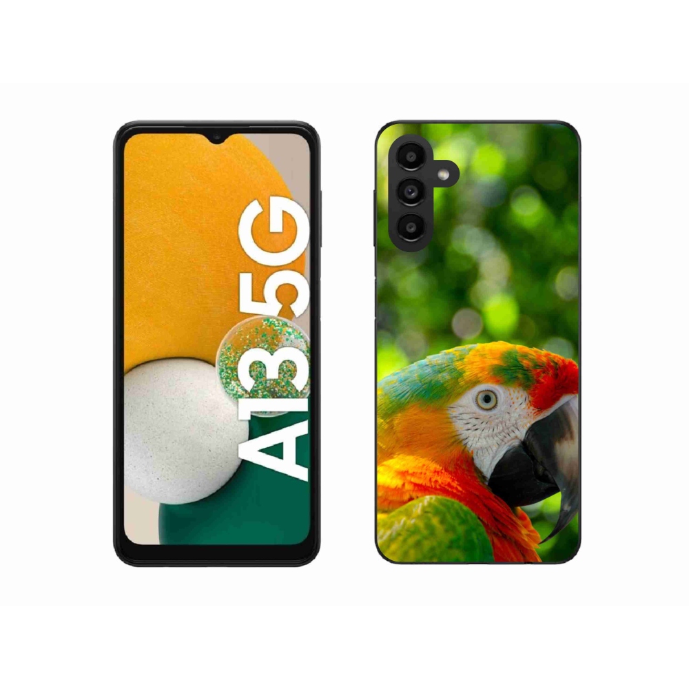 Gélový kryt mmCase na Samsung Galaxy A13 5G - papagáj ara 3