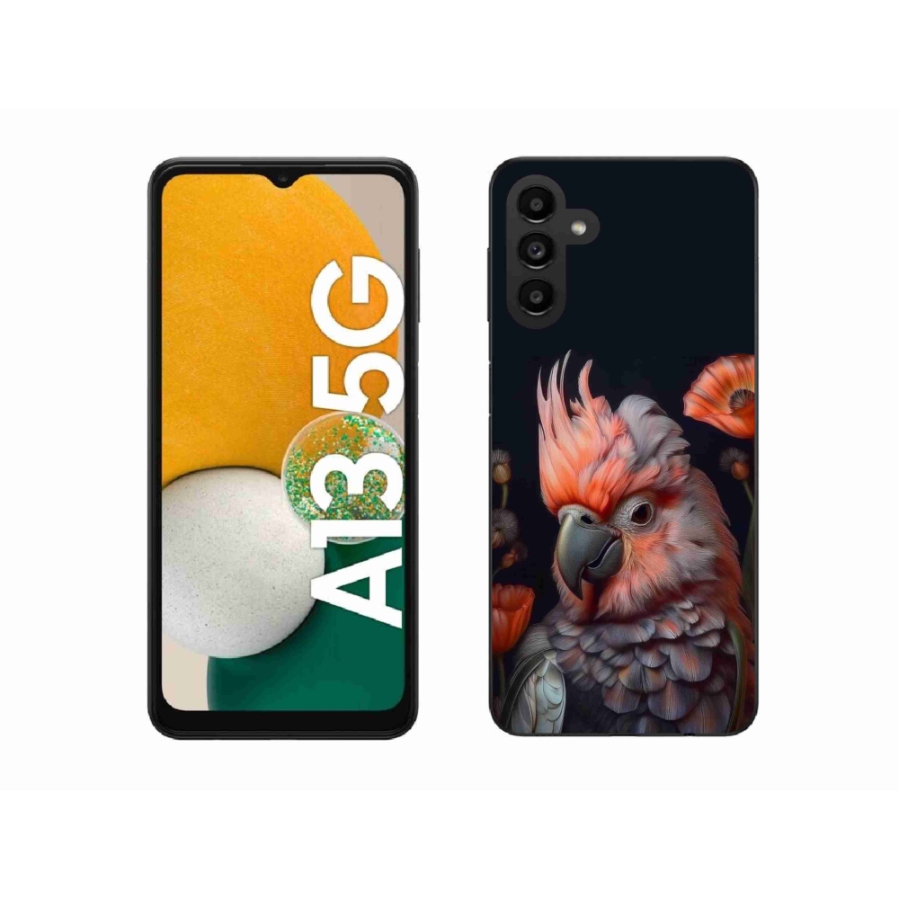 Gélový kryt mmCase na Samsung Galaxy A13 5G - papagáj kakadu vo farbách