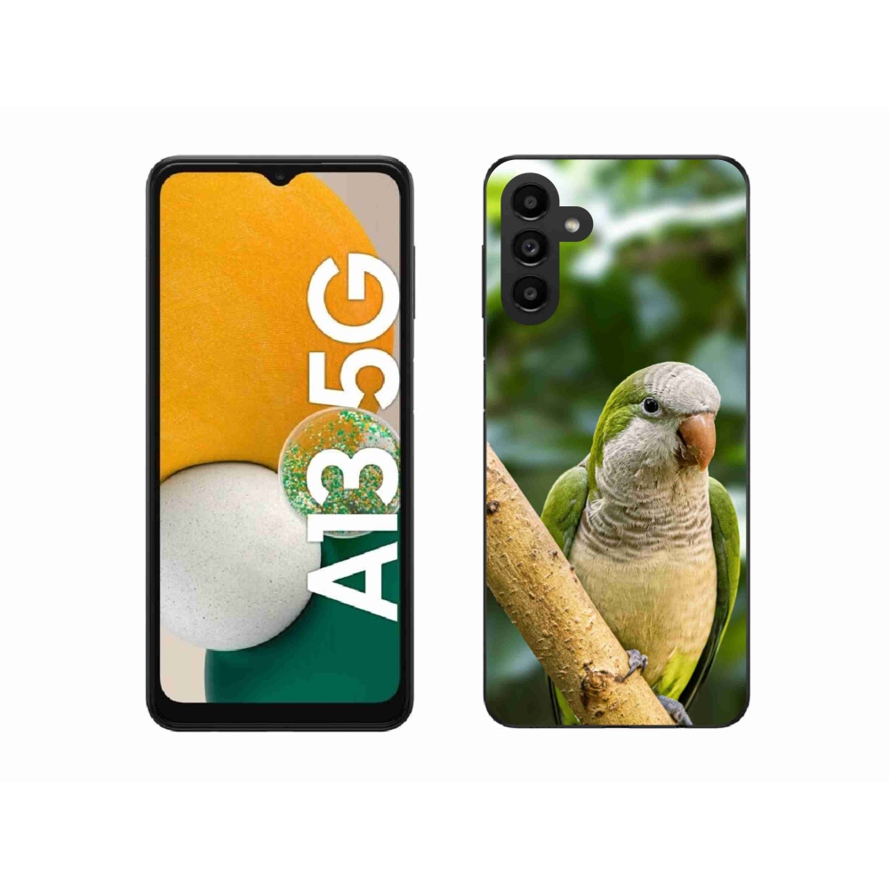 Gélový kryt mmCase na Samsung Galaxy A13 5G - papagáj mníšok
