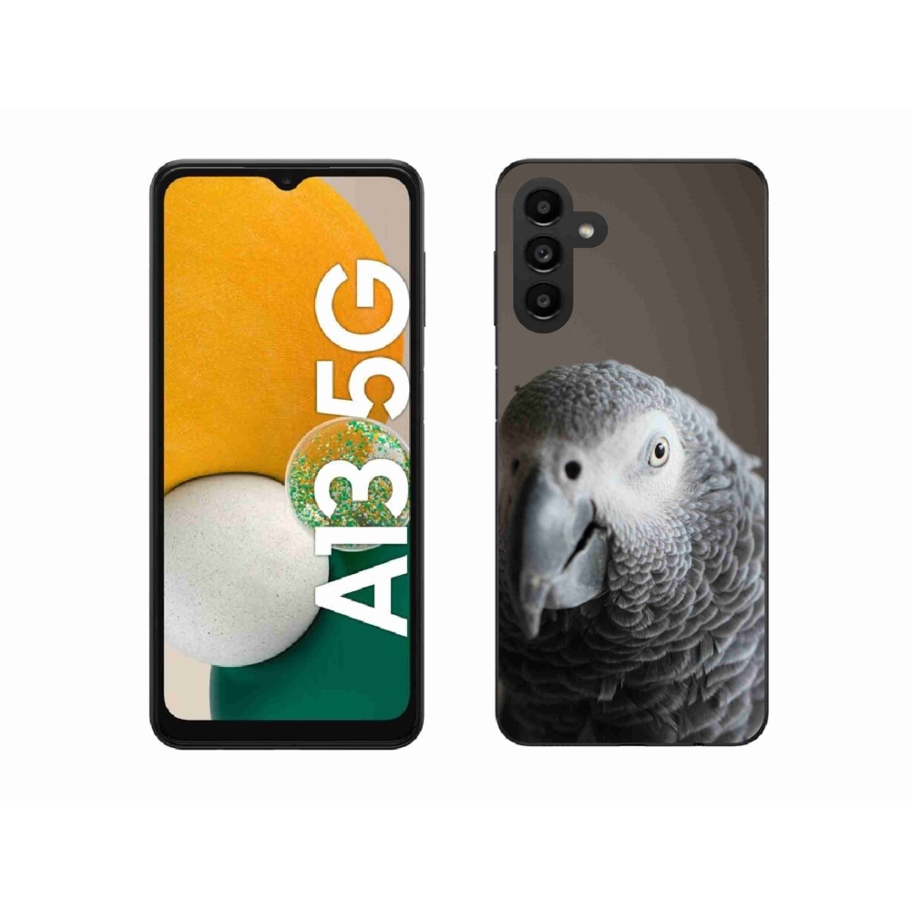 Gélový kryt mmCase na Samsung Galaxy A13 5G - papagáj žako 2