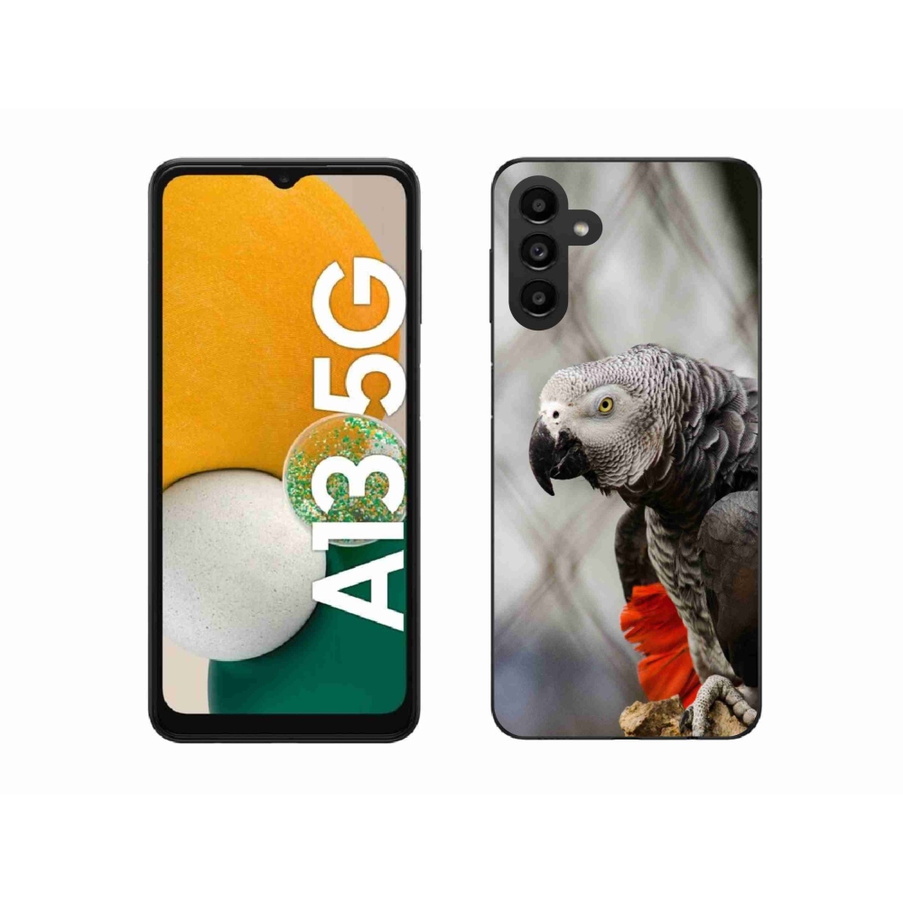 Gélový kryt mmCase na Samsung Galaxy A13 5G - papagáj žako 3