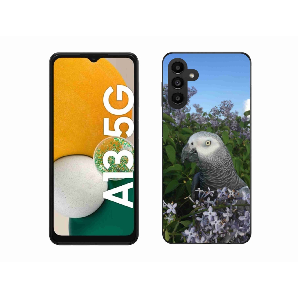 Gélový kryt mmCase na Samsung Galaxy A13 5G - papagáj žako