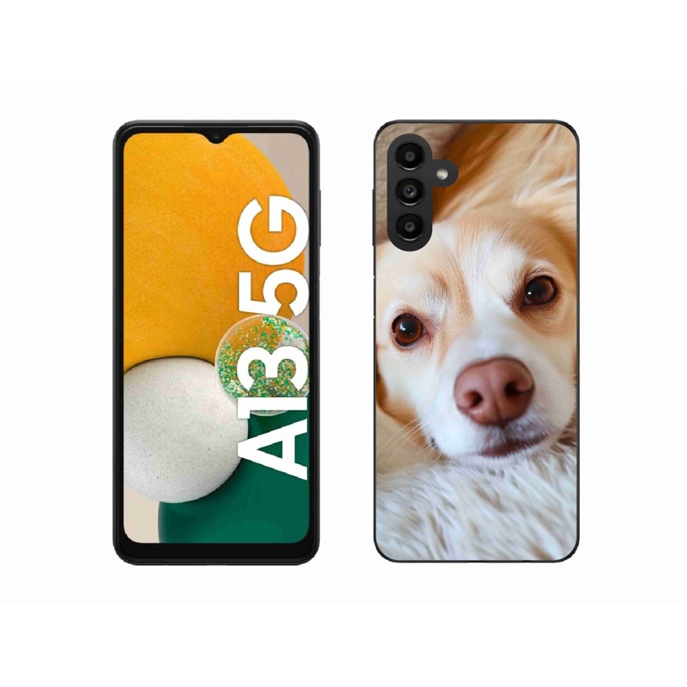 Gélový kryt mmCase na Samsung Galaxy A13 5G - Roztomilá čivava