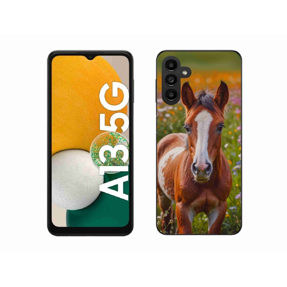 Gélový kryt mmCase na Samsung Galaxy A13 5G - roztomilé žriebä
