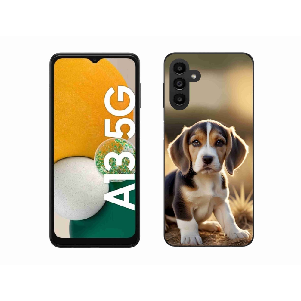Gélový kryt mmCase na Samsung Galaxy A13 5G - roztomilý bígl