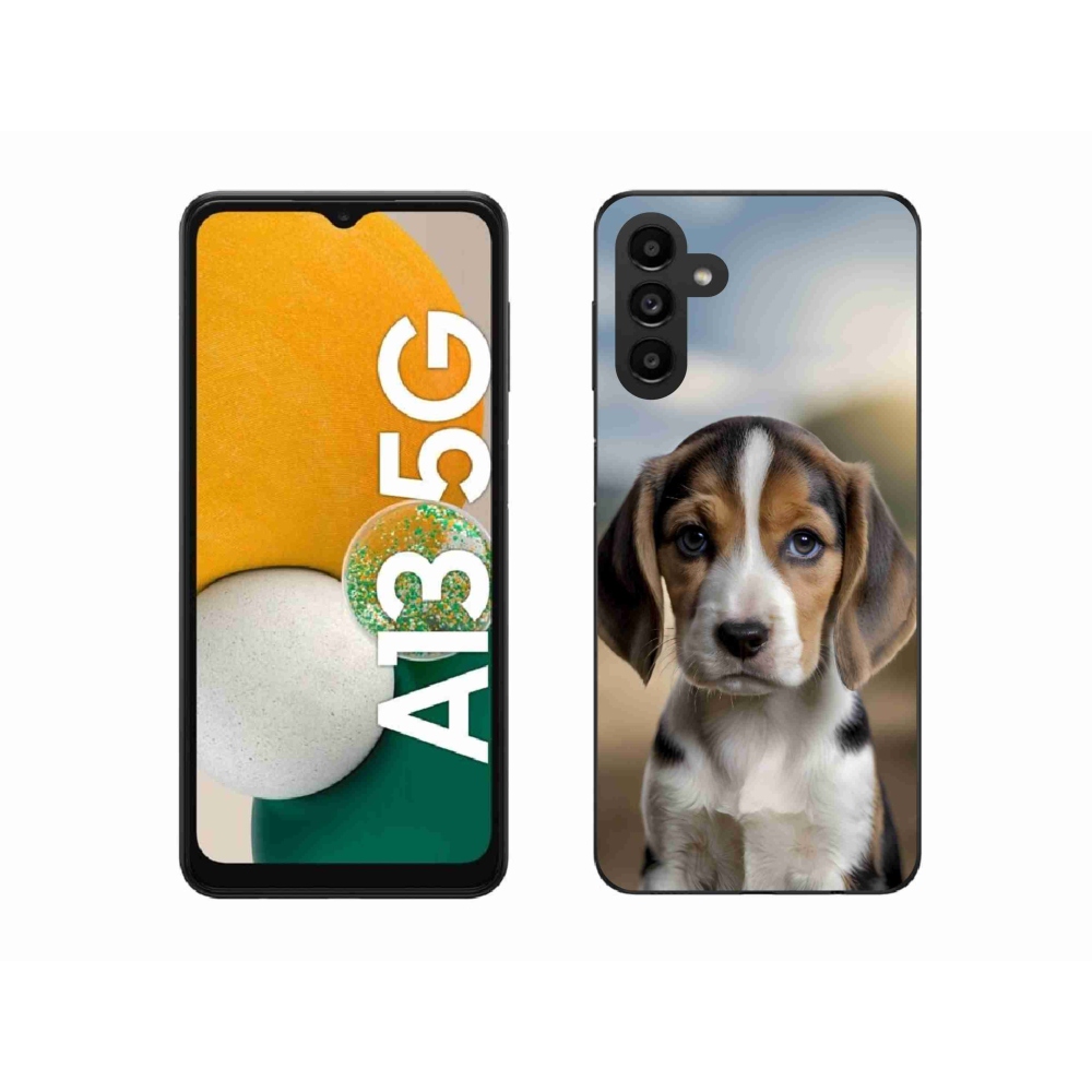 Gélový kryt mmCase na Samsung Galaxy A13 5G - roztomilý bígl