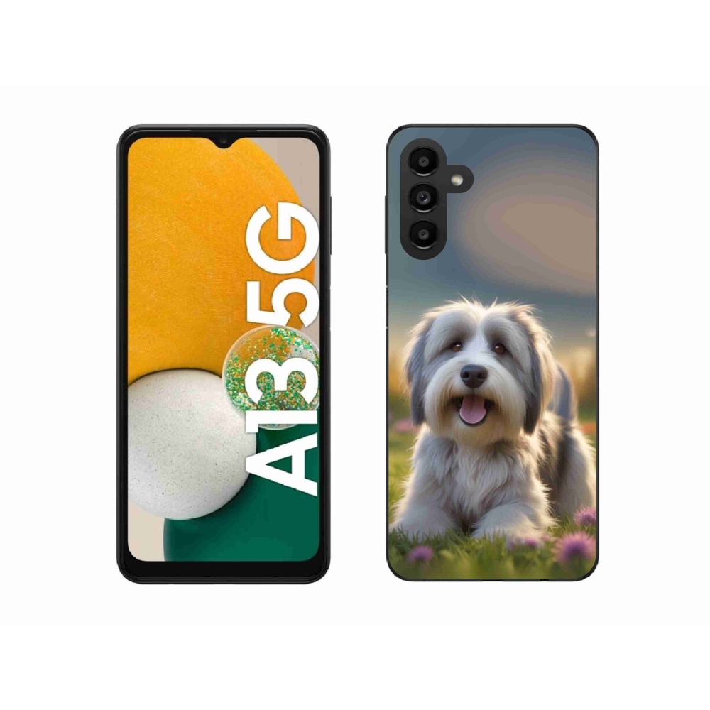 Gélový kryt mmCase na Samsung Galaxy A13 5G - roztomilý havanský psík