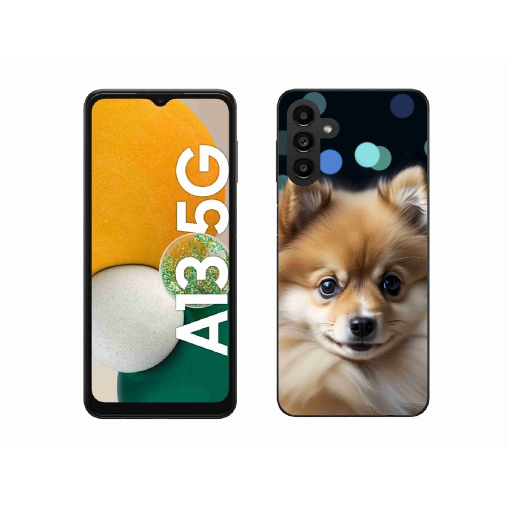 Gélový kryt mmCase na Samsung Galaxy A13 5G - roztomilý pomeranian