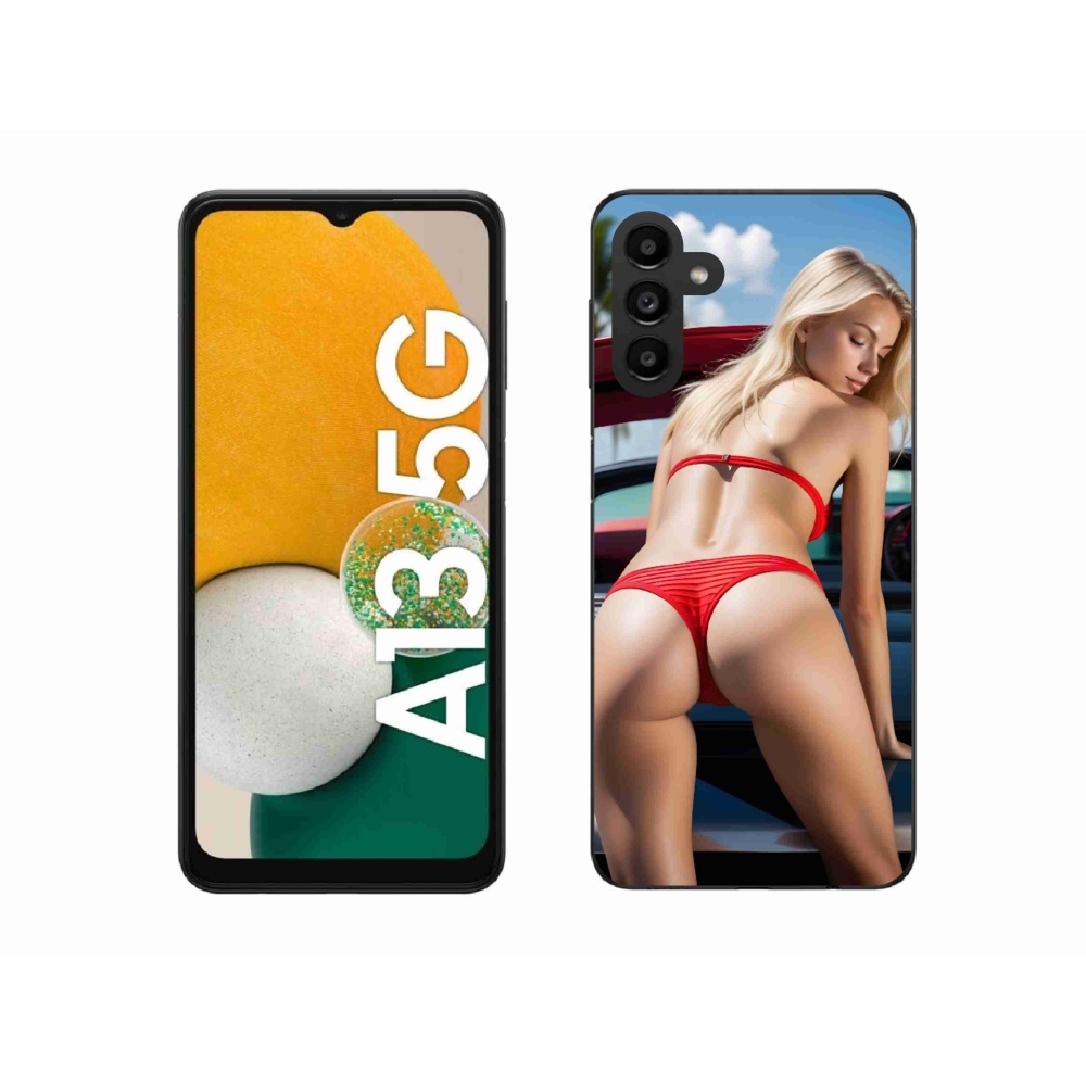 Gélový kryt mmCase Samsung Galaxy A13 5G - sexy žena 2