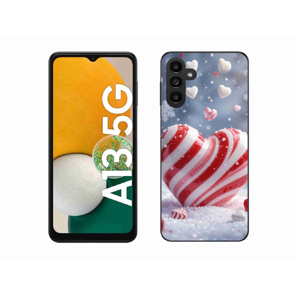 Gélový kryt mmCase na Samsung Galaxy A13 5G - sladké srdce