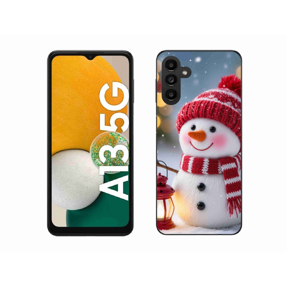 Gélový kryt mmCase na Samsung Galaxy A13 5G - snehuliak 2