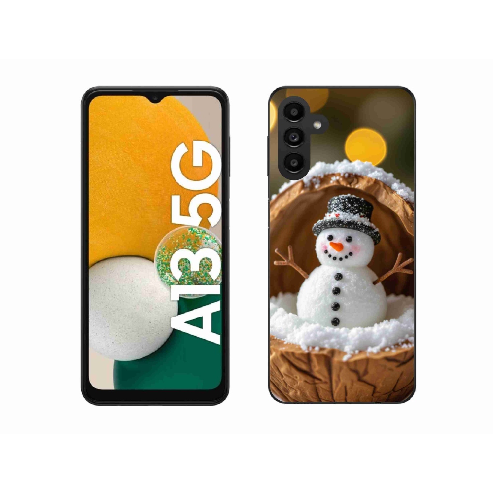 Gélový kryt mmCase na Samsung Galaxy A13 5G - snehuliak 4