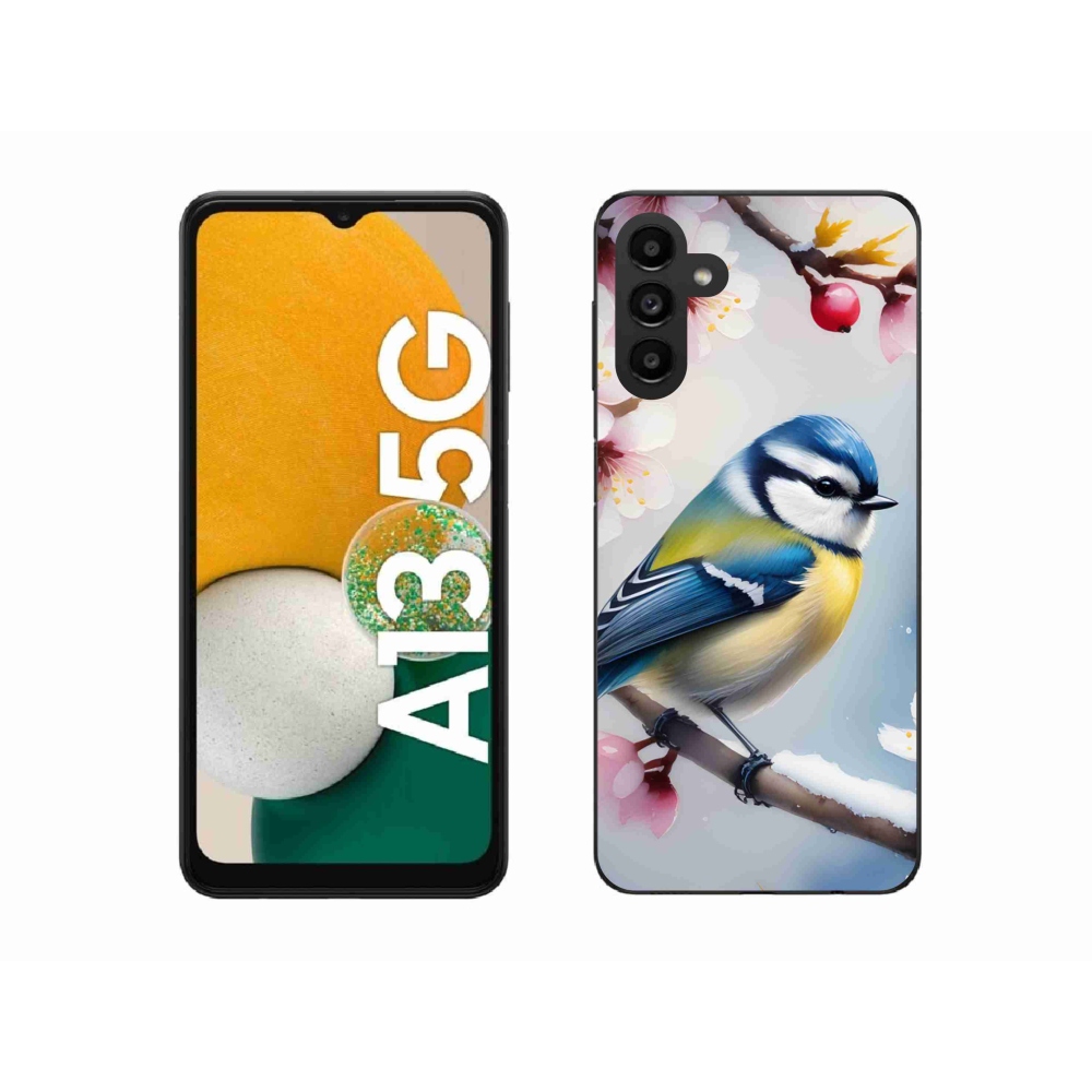 Gélový kryt mmCase na Samsung Galaxy A13 5G - sýkorka