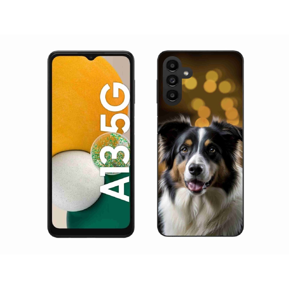 Gélový kryt mmCase na Samsung Galaxy A13 5G - usmievavý austrálsky ovčiak