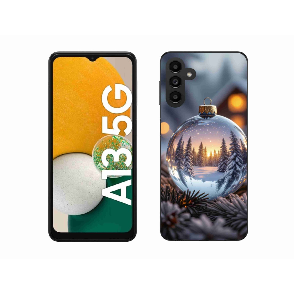 Gélový kryt mmCase na Samsung Galaxy A13 5G - vianočná ozdoba