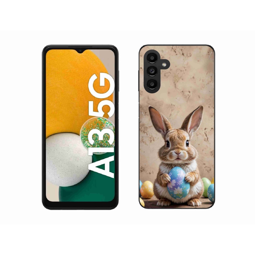 Gélový kryt mmCase na Samsung Galaxy A13 5G - veľkonočný zajačik