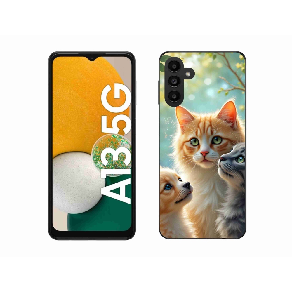 Gélový kryt mmCase na Samsung Galaxy A13 5G - zvieracie priateľstvo 2