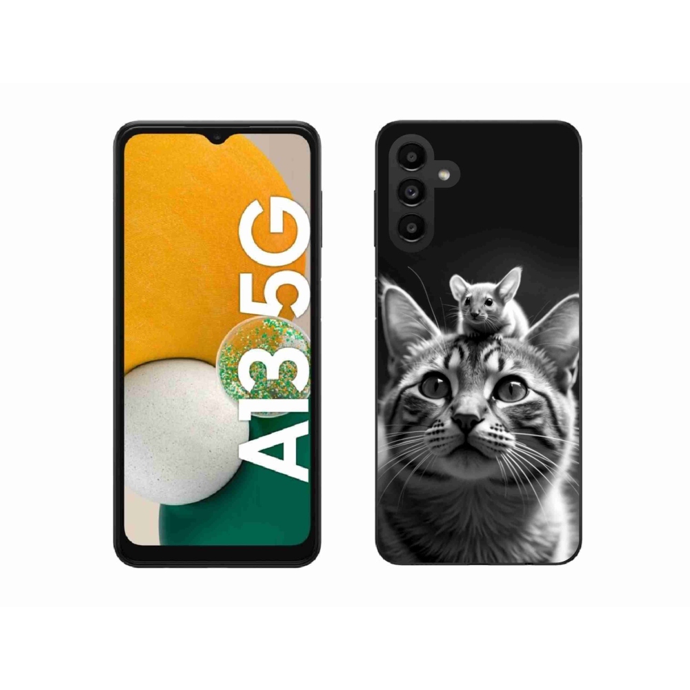 Gélový kryt mmCase na Samsung Galaxy A13 5G - zvieracie priateľstvo 2