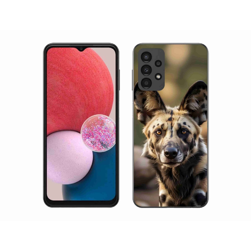 Gélový kryt mmCase Samsung Galaxy A13 - africký divoký pes